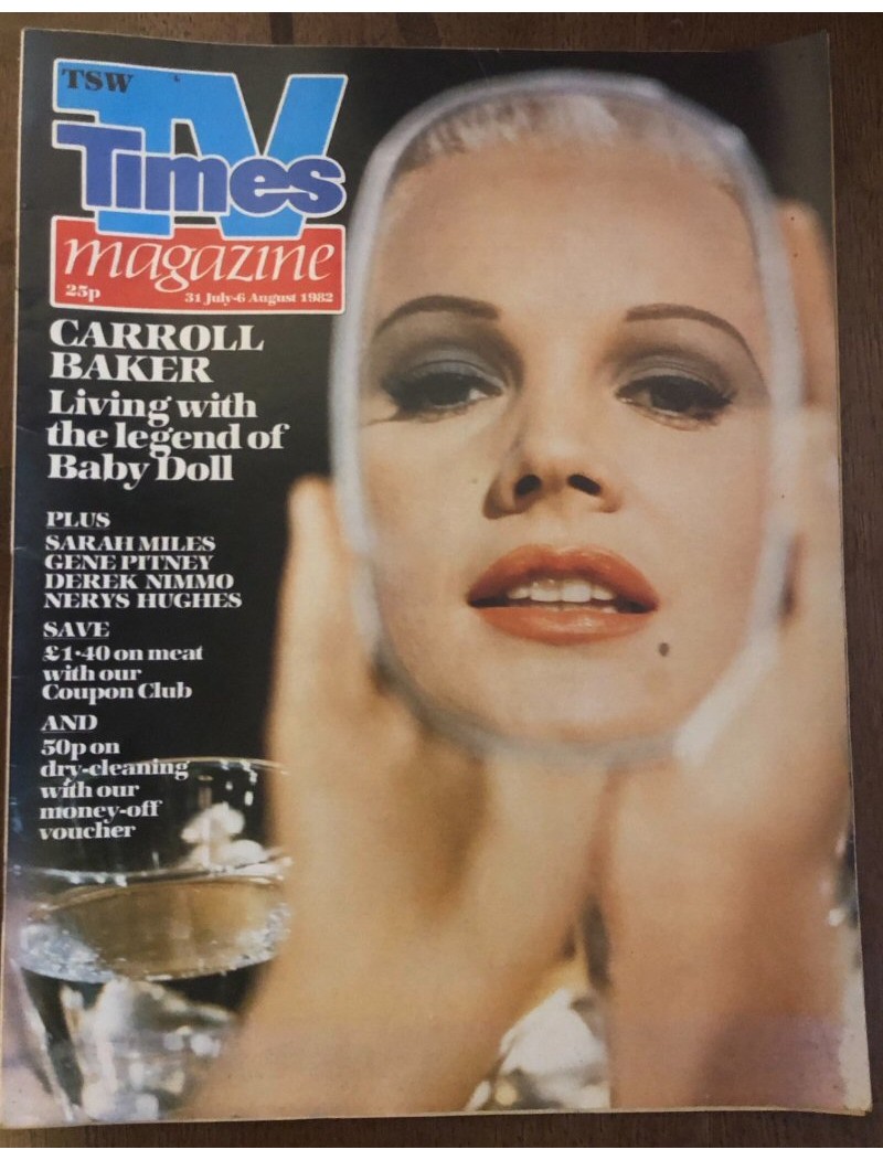 TV Times Magazine 1982 31/07/82