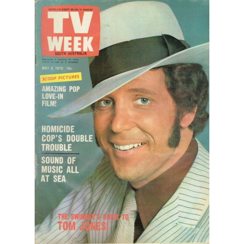 TV Week Magazine 1970 02/05/70