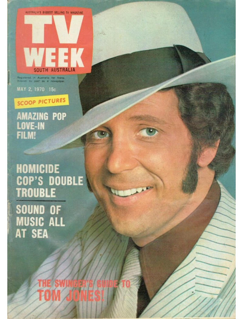 TV Week Magazine 1970 02/05/70