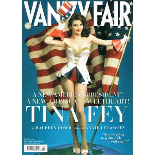 Vanity Fair Magazine 2009 01/09 January Tina Fey