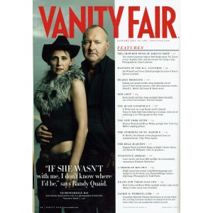 Vanity Fair Magazine 2011 01/11 January Johnny Depp