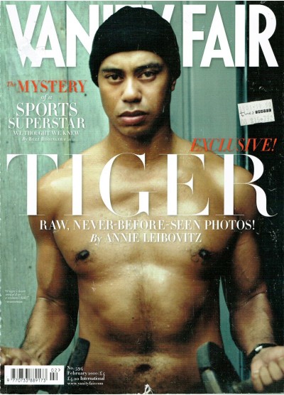 Vanity Fair Magazine 2010 02/10 February Tiger Woods