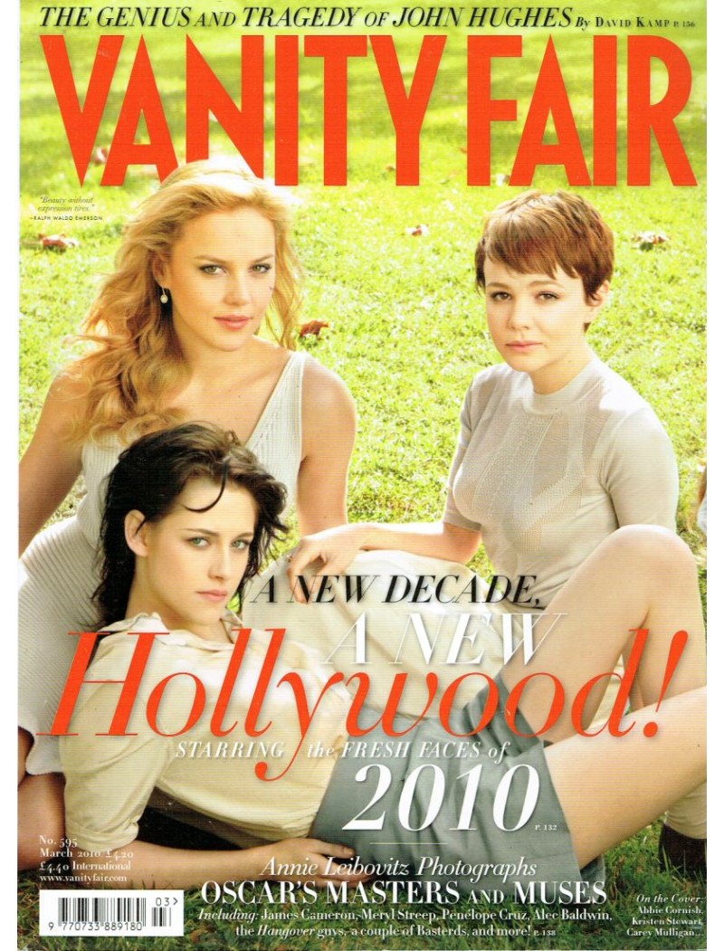Vanity Fair Magazine March 2010 Carey Mulligan Kristen Stewart Vanity Fair Magazine March 2010 Carey Mulligan Kristen Stewart