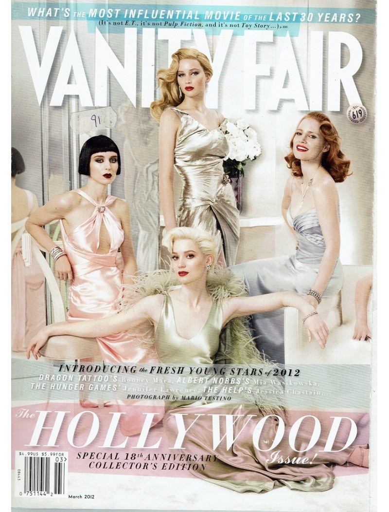 Vanity Fair Magazine March 2012 Hollywood Issue Sophia Loren
