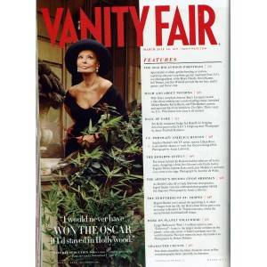 Vanity Fair Magazine March 2012 Hollywood Issue Sophia Loren
