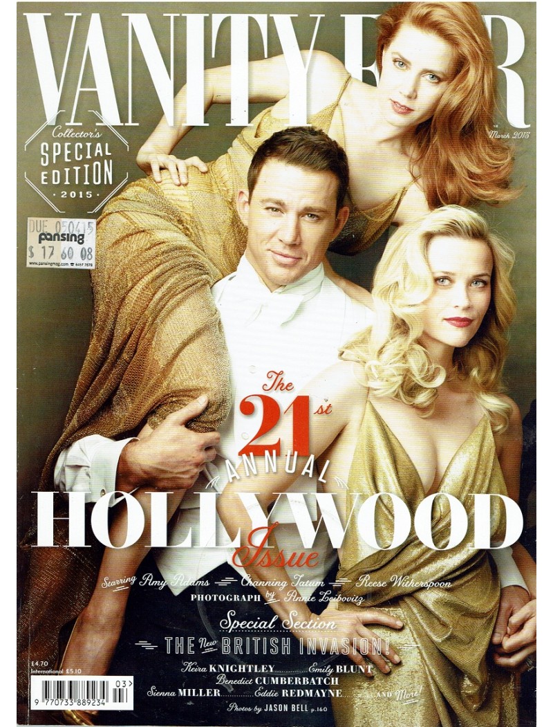 Vanity Fair Magazine 2015 03/15 Channing Tatum