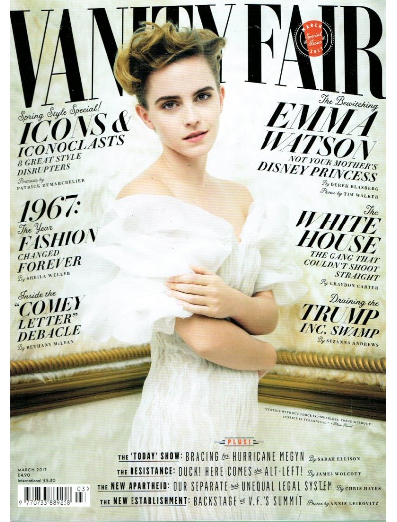 Vanity Fair Magazine 2017 03/17 Emma Watson