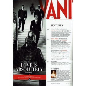 Vanity Fair Magazine April 2013 Taylor Swift