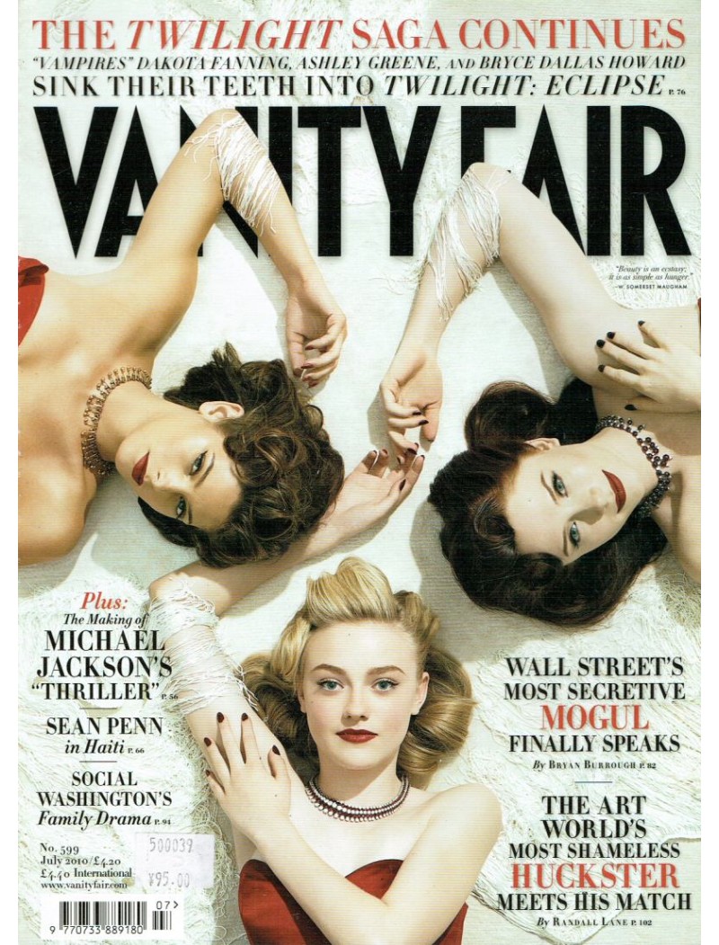 Vanity Fair Magazine July 2010 Twilight Vanity Fair Magazine July 2010 Twilight