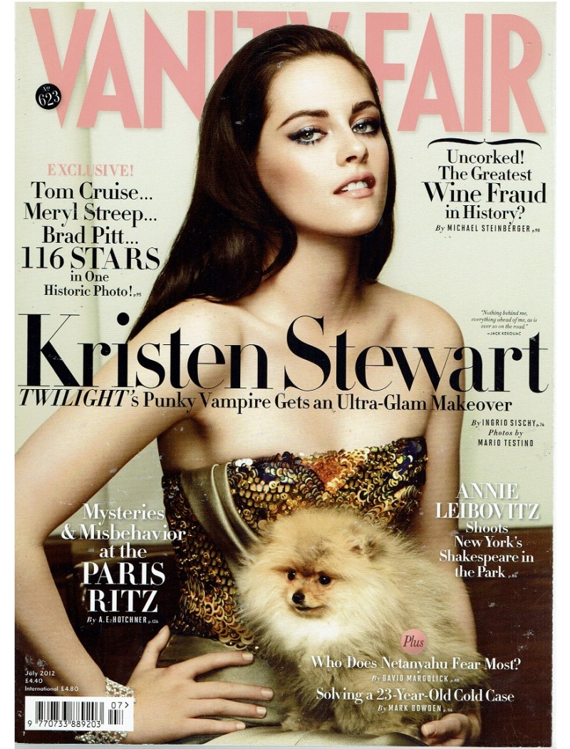 Vanity Fair Magazine July 2012 Kirsten Stewart