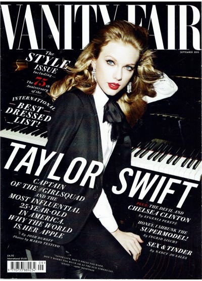 Vanity Fair Magazine 2015 09/15 Taylor Swift
