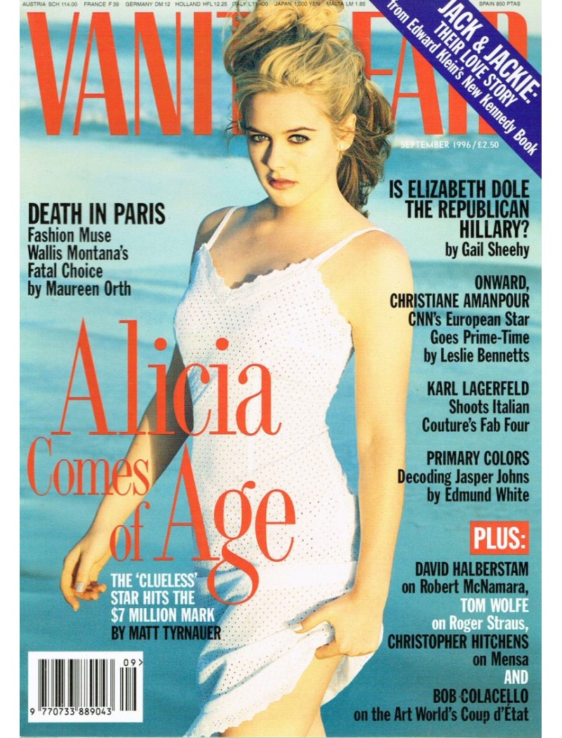 Vanity Fair Magazine September 1996 Alicia Silverstone Vanity Fair Magazine September 1996 Alicia Silverstone