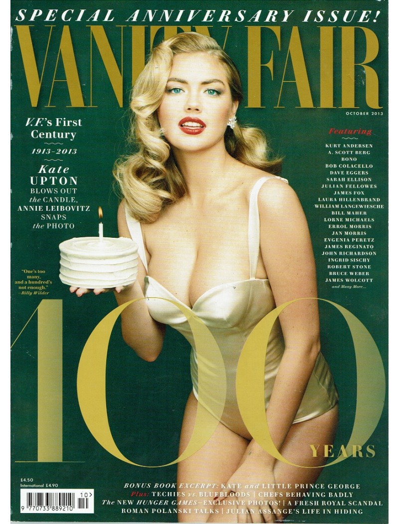 Vanity Fair Magazine 2013 10/13 Kate Upton