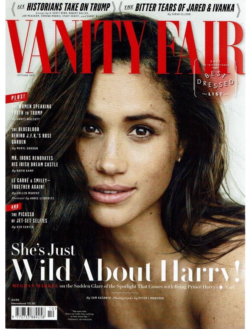 Vanity Fair Magazine October 2017 Meghan Markle
