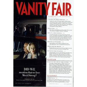 Vanity Fair Magazine 2011 11/11 November Johnny Depp