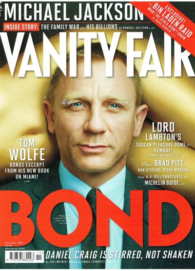 Vanity Fair Magazine 2012 11/12 November Daniel Craig