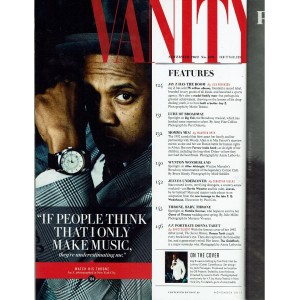 Vanity Fair Magazine 2013 11/13 Jay Z