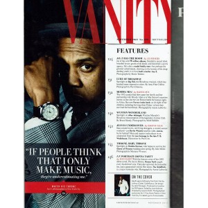 Vanity Fair Magazine November 2013 Jay Z