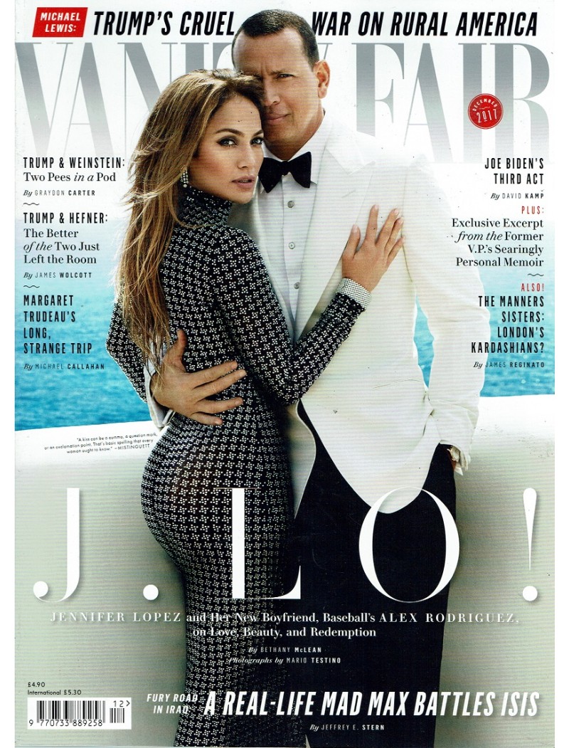 Vanity Fair Magazine December 2017 Jennifer Lopez