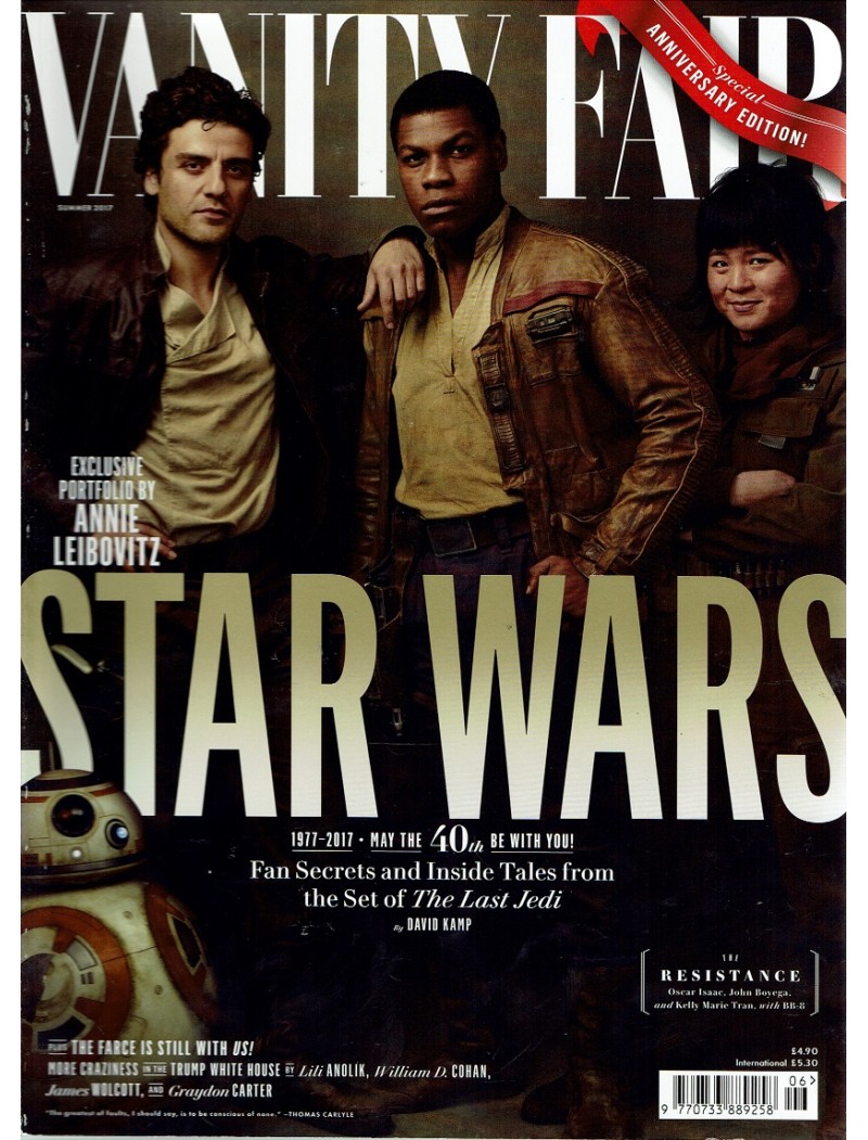 Vanity Fair Magazine Summer 2017 Star Wars