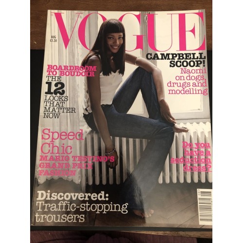 Vogue Fashion Magazine - 2002 08/02 August