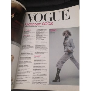 Vogue Magazine October 2002