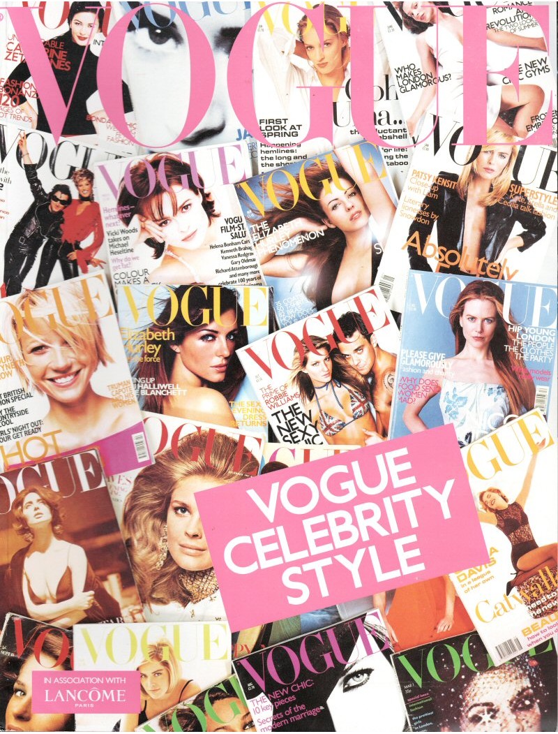 Vogue Magazine 2001 Celebrity Style