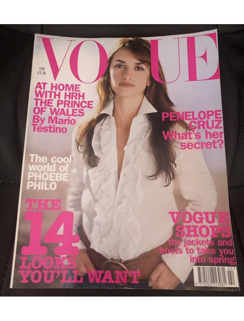 Vogue Fashion Magazine - 2002 02/02 February