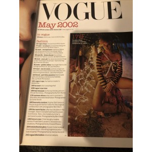 Vogue Fashion Magazine - 2002 05/02 May