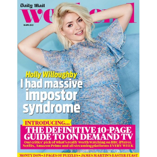 Weekend Magazine 2022 16/04/22  Holly Willoughby