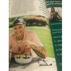 Weight Watchers Magazine August 2020 Robbie Williams