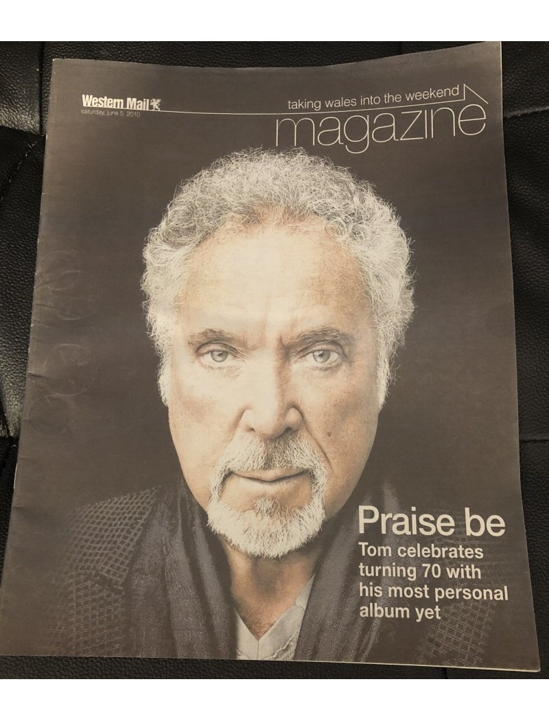 Western Mail Magazine 5th June 2010 Tom Jones