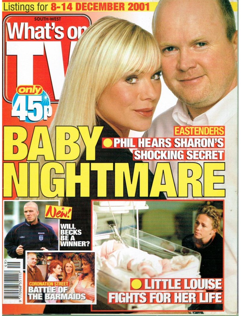 Whats on TV Magazine - 2001 08/12/01