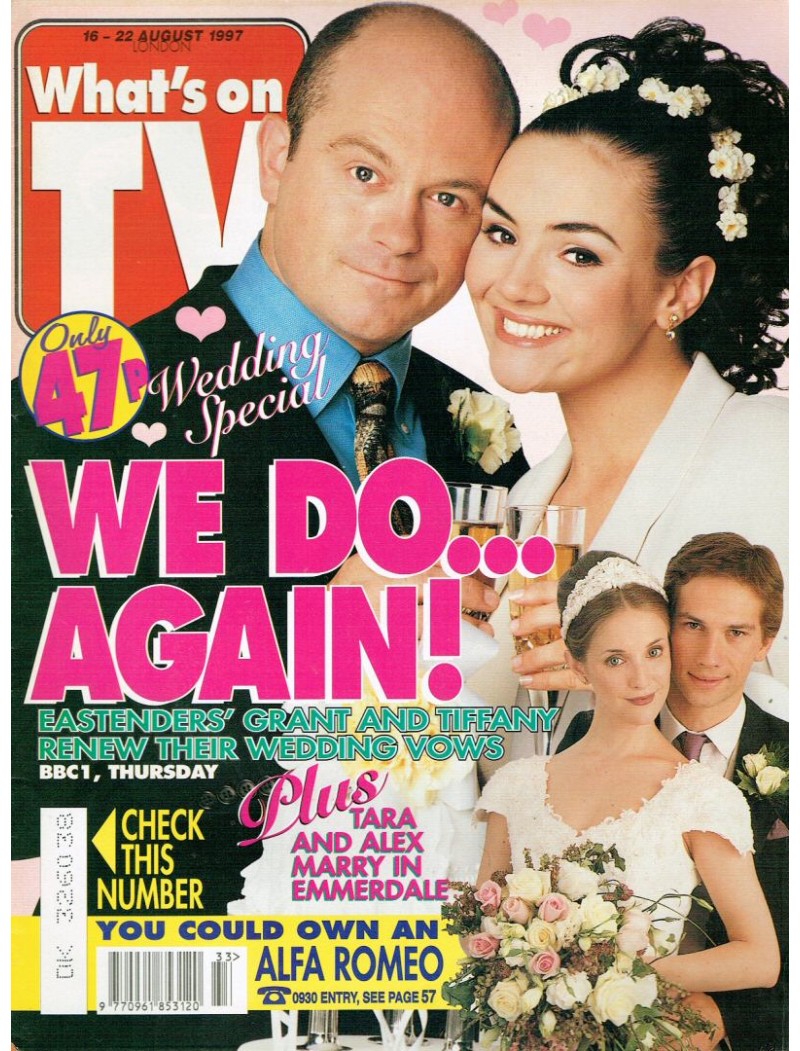 Whats on TV Magazine 16th August 1997