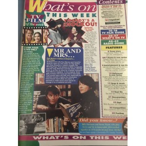 Whats on TV Magazine - 1996 17/02/96