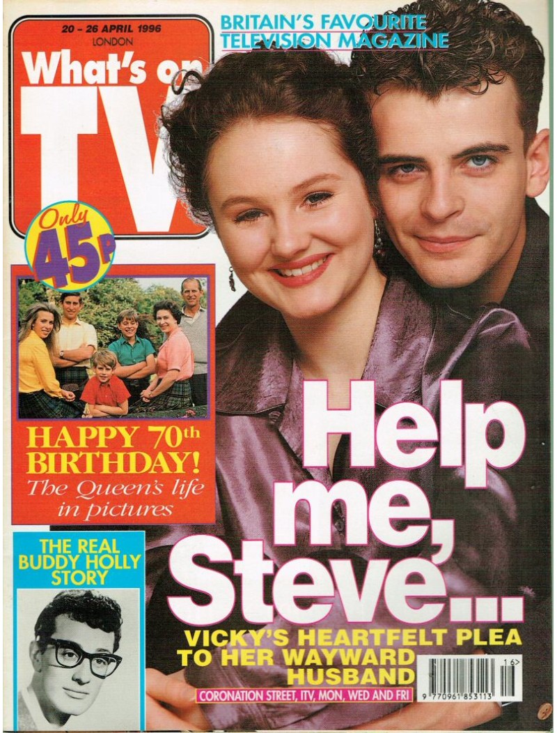 Whats on TV Magazine - 1996 20/04/96 Whats on TV Magazine - 1996 20/04/96