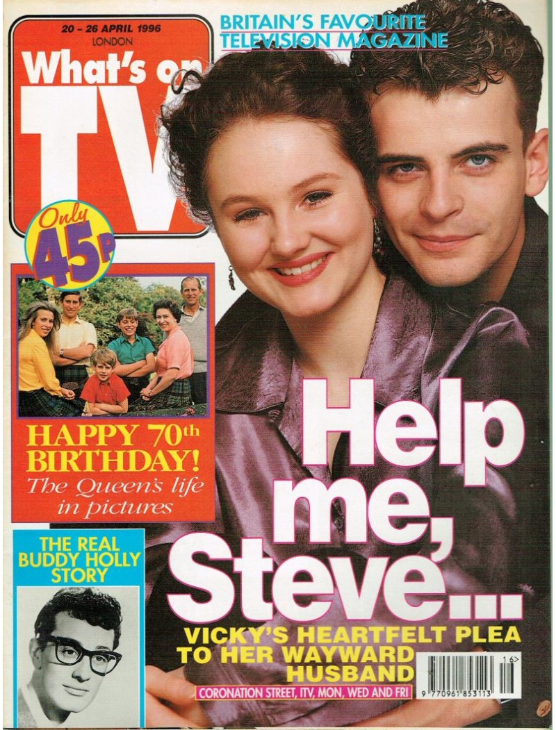 Whats on TV Magazine - 1996 20/04/96