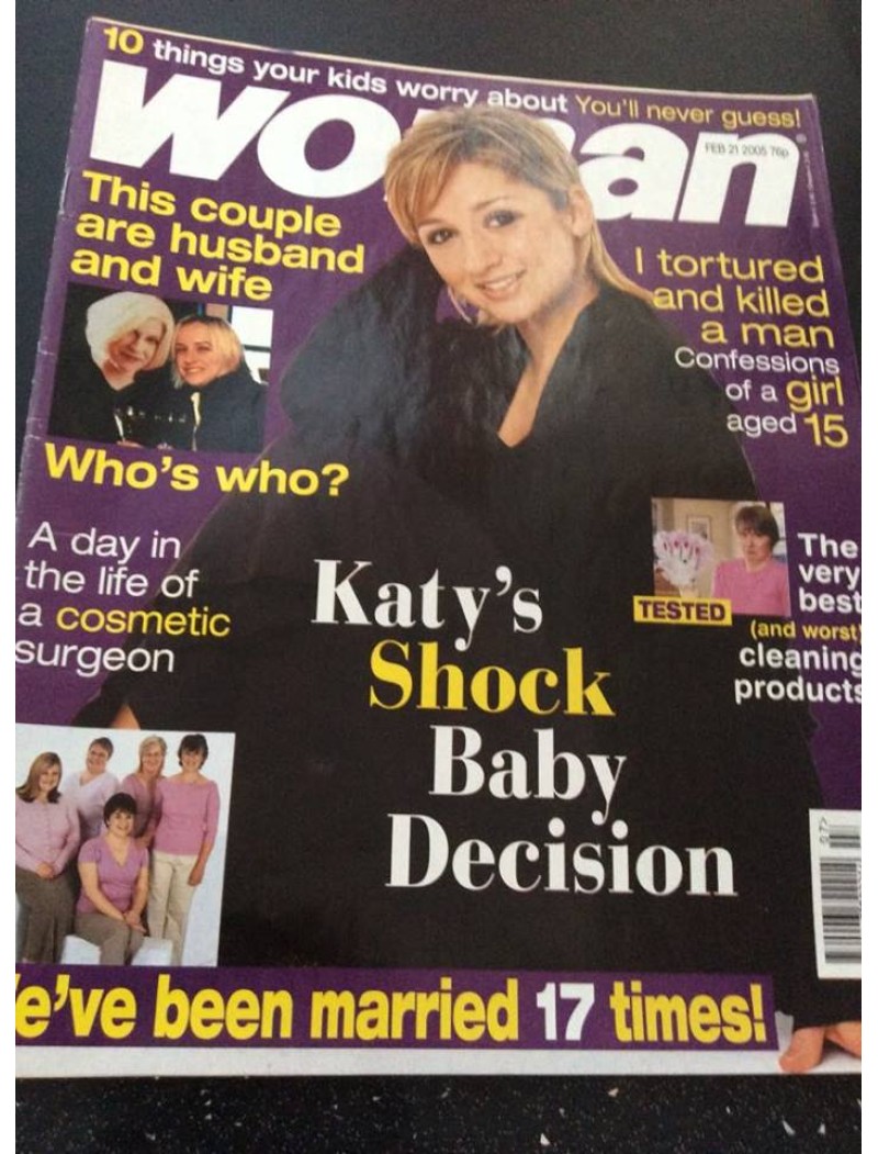 Woman Magazine 21st February 2005