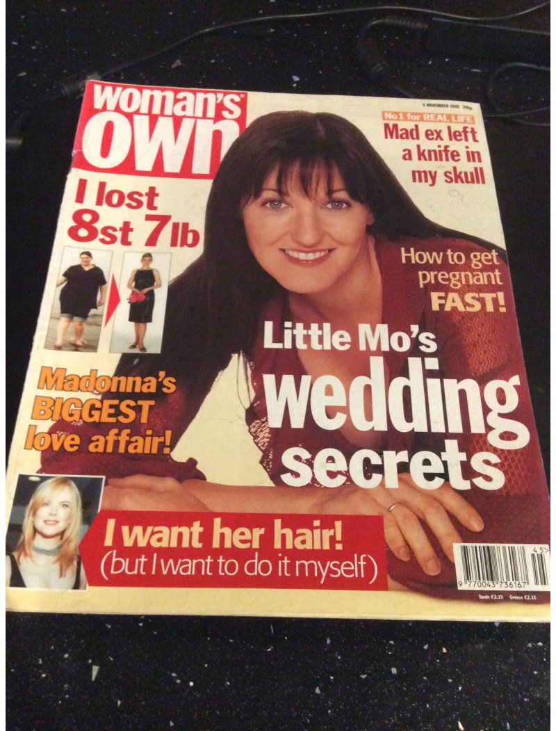 Womans Own Magazine - 2002 04/11/02