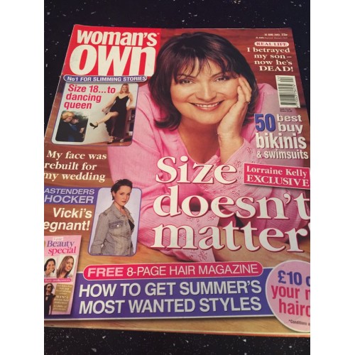 Womans Own Magazine - 2003 16/06/03