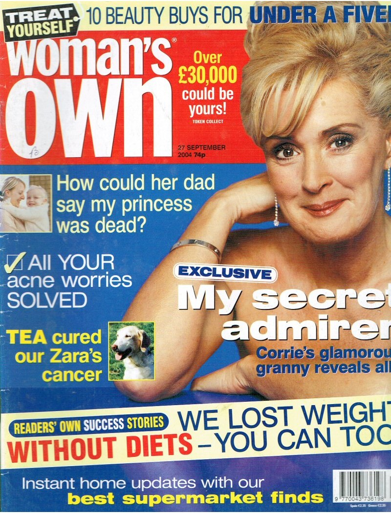 Womans Own Magazine - 2004 27/09/04