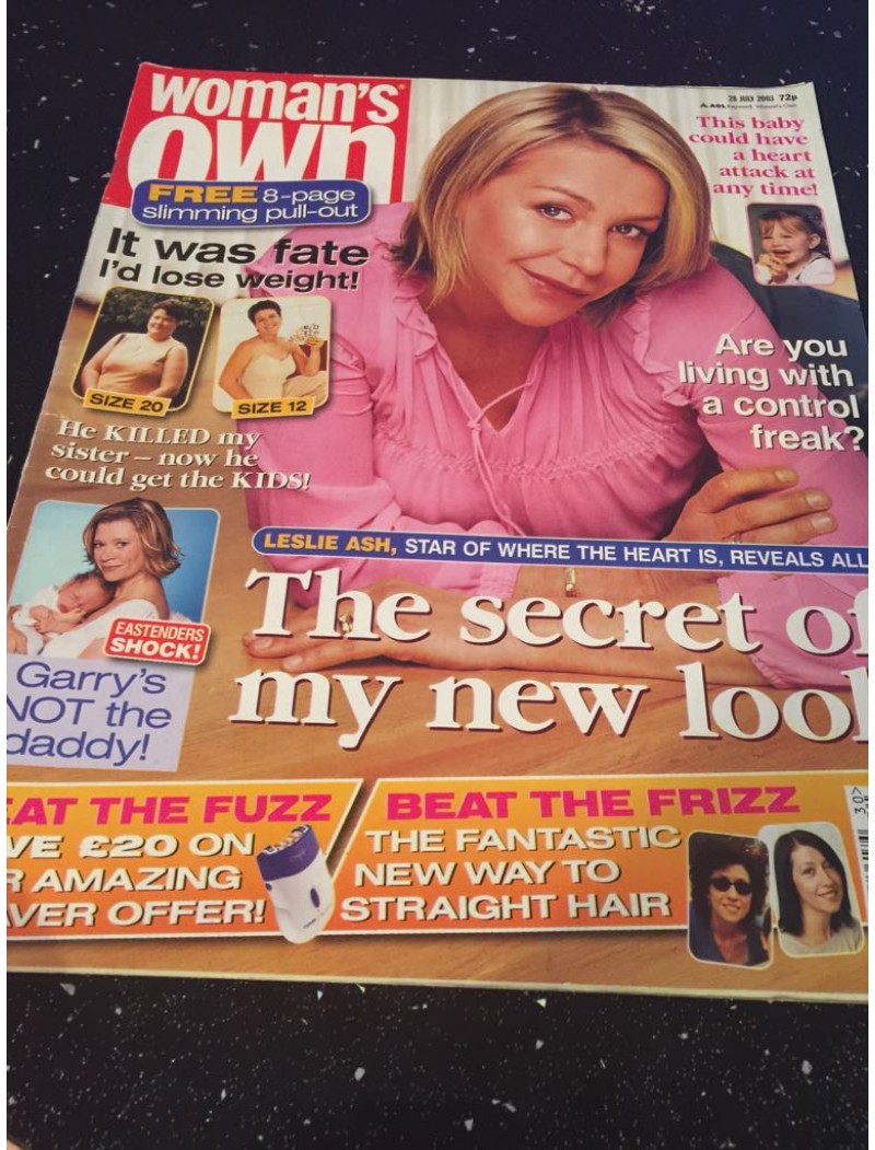 Womans Own Magazine - 2003 28/07/03