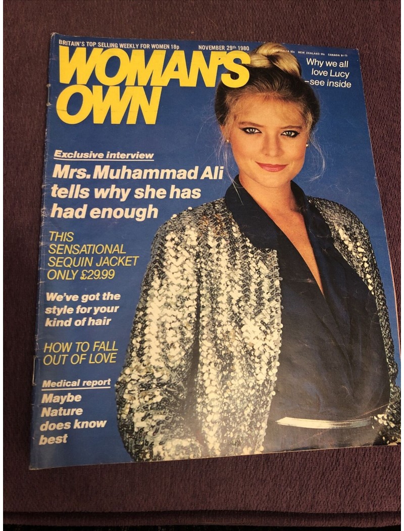 Womans Own Magazine 1997 2nd November 1997