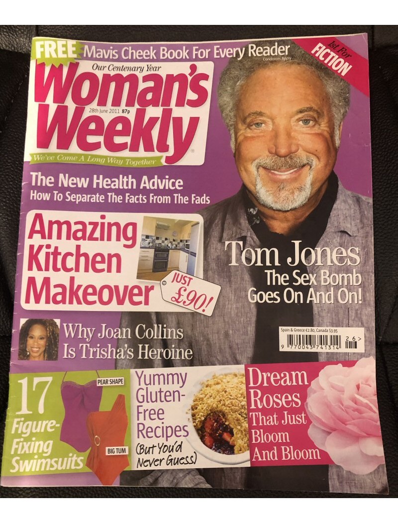 Womans Weekly Magazine 2011 28/06/11 Tom Jones