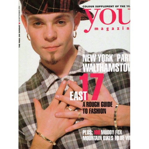 You Magazine - 1994 18/09/94 Brian Harvey East 17 Cover